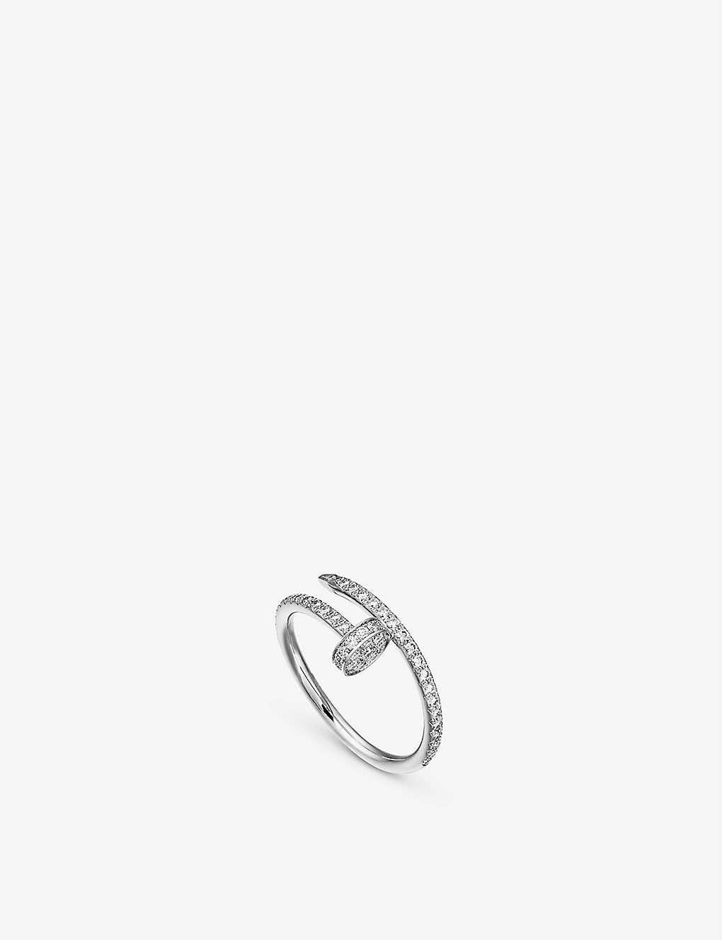 Anillo Screw plateado